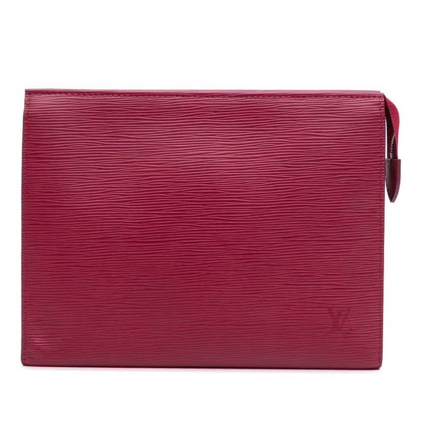 Louis Vuitton Epi Toiletry Pouch 26 Pink Leather Good condition - Front View