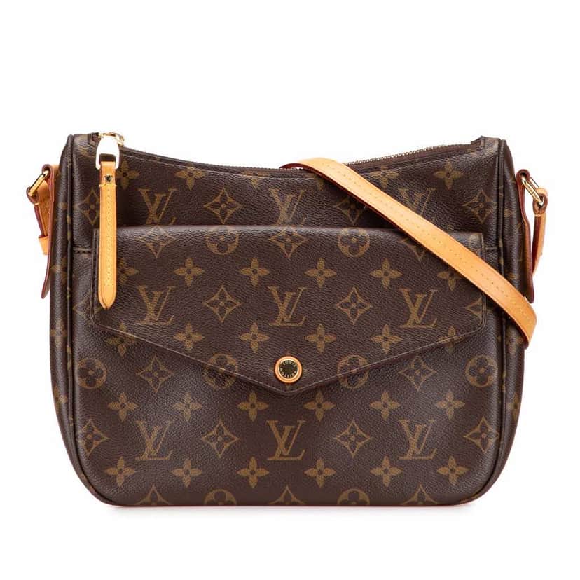 Louis Vuitton Monogram Mabillon Brown Canvas Good condition - Front View