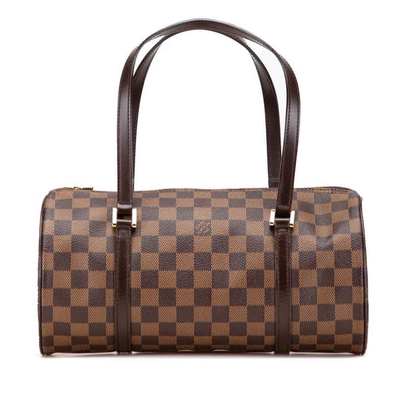 Louis Vuitton Damier Ebene Papillon 30 Brown Canvas Good condition - Front View