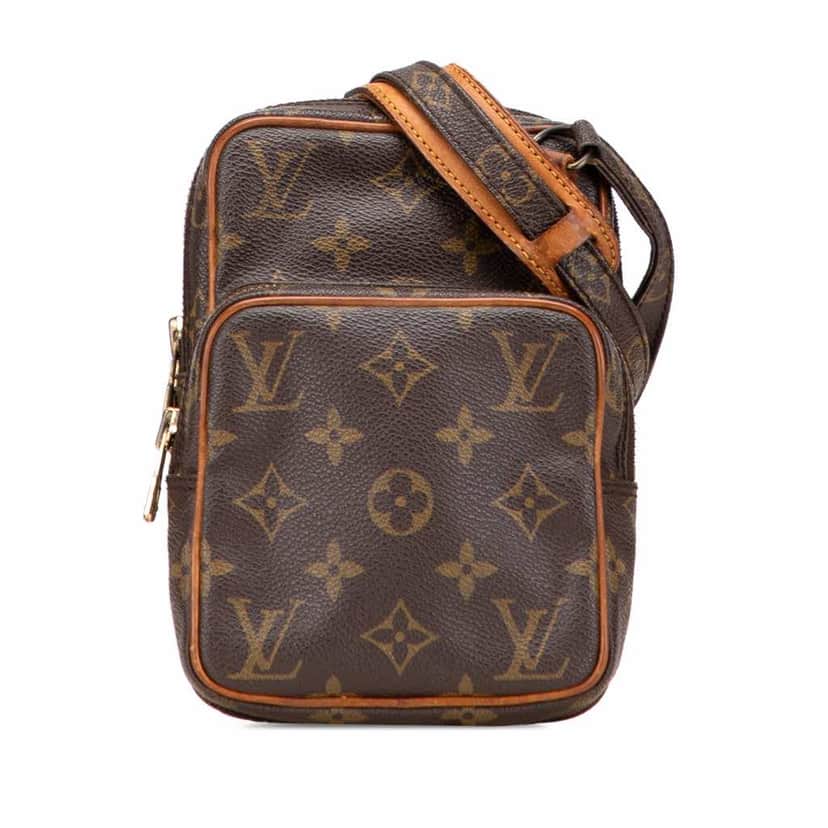 Louis Vuitton Monogram Mini Amazone Brown Canvas Good condition - Front View