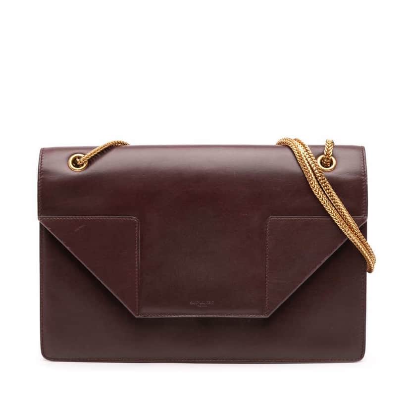 Saint Laurent Medium Leather Betty Crossbody Red Leather Good condition - Front View