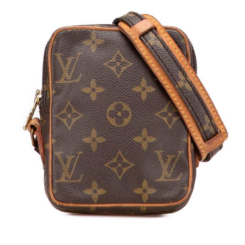 Louis Vuitton Monogram Mini Danube Brown Canvas Very good condition - Front View