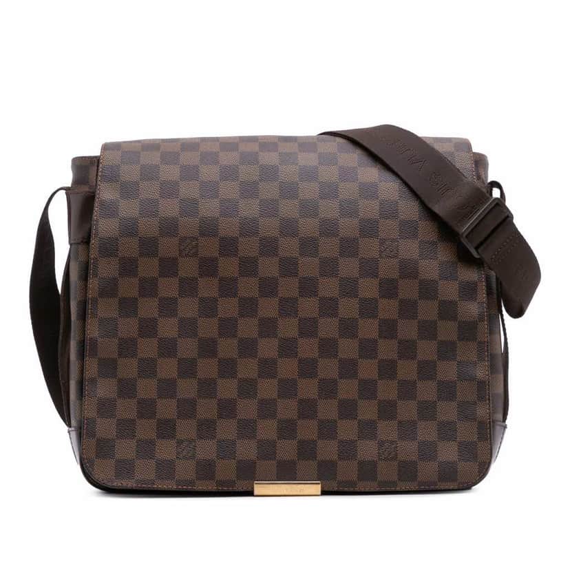 Louis Vuitton Damier Ebene Bastille Brown Canvas Good condition - Front View