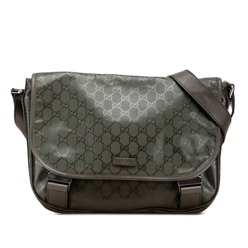 Gucci GG Imprime Crossbody Brown Canvas Good condition - Front View