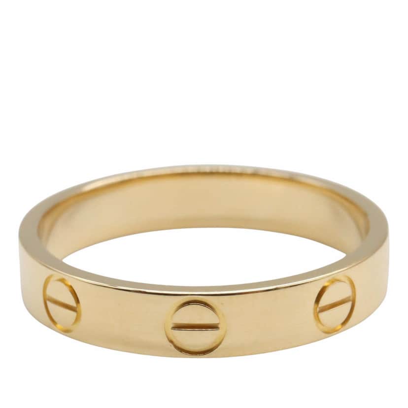 Cartier 18K Yellow Gold Small Love Ring Gold Gold Good condition - Front View