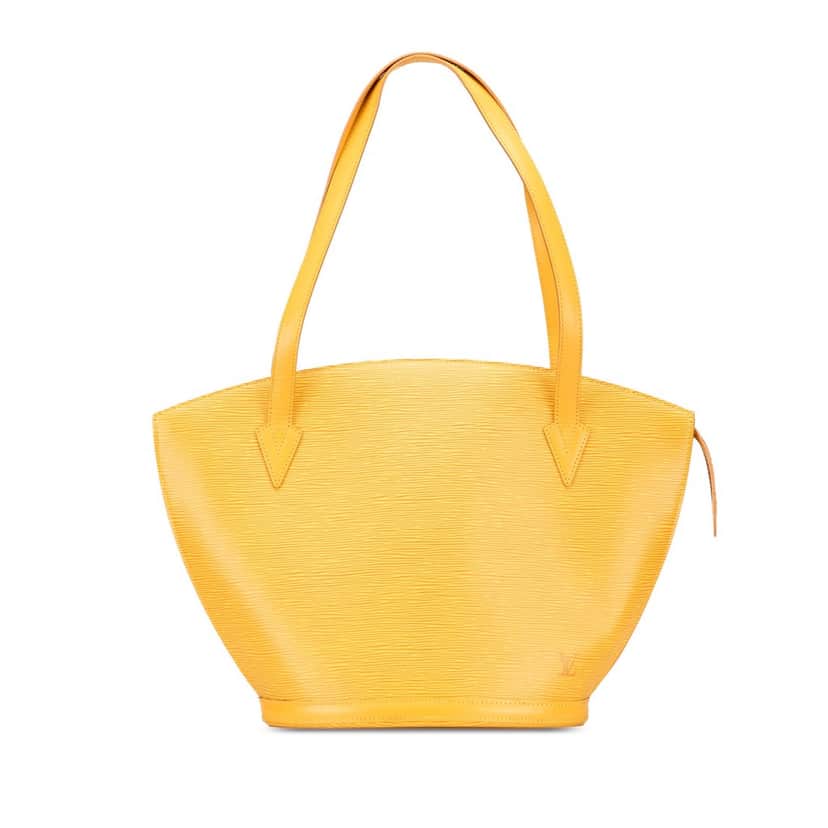 Louis Vuitton Epi Saint Jacques PM Long Strap Yellow Leather Good condition - Front View