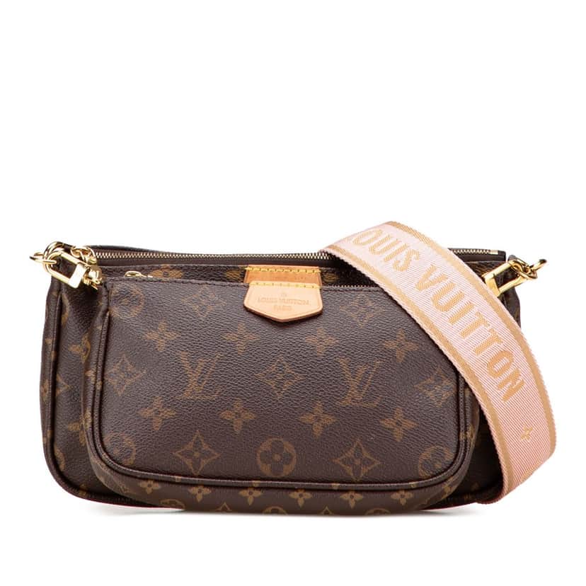 Louis Vuitton Monogram Multi Pochette Accessoires Brown Canvas Good condition - Front View