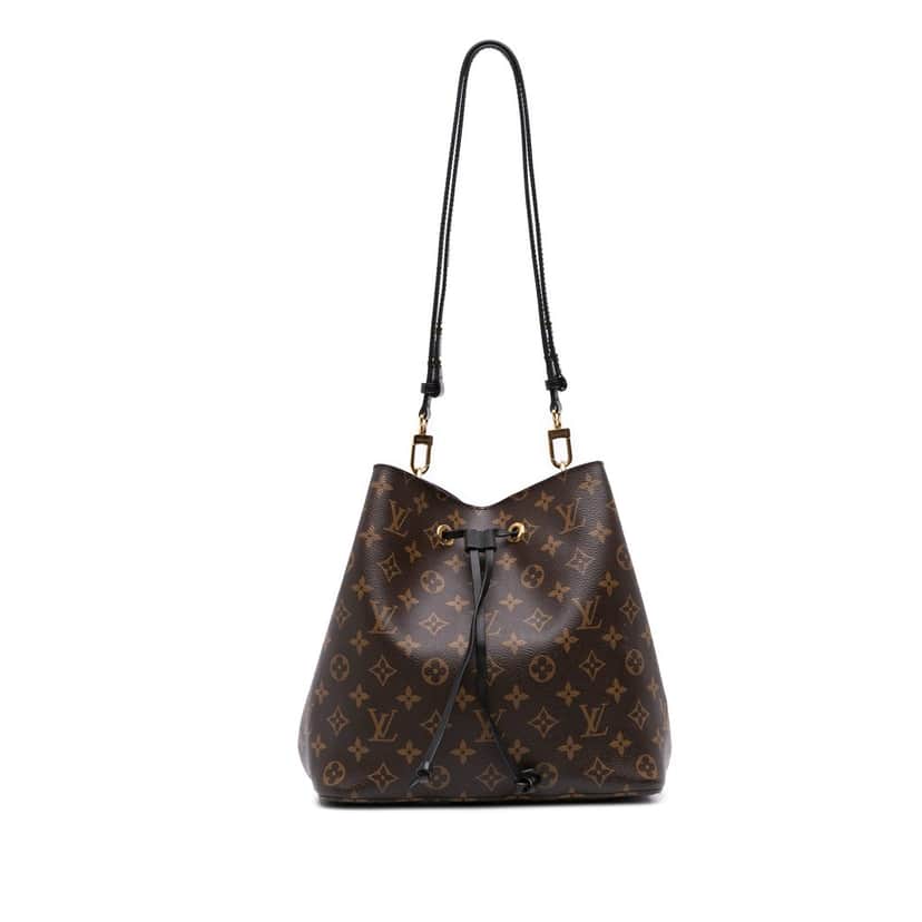Louis Vuitton Monogram Neonoe MM Brown Canvas Fair condition - Front View
