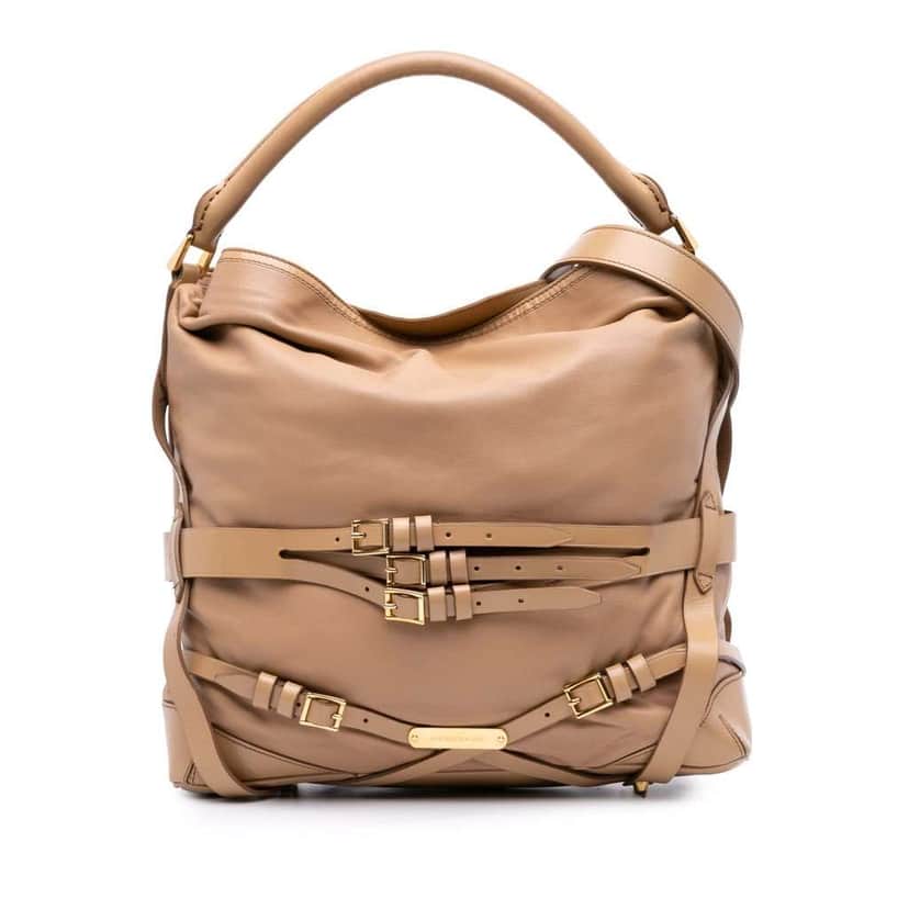 Burberry Leather Gosford Bridle Satchel Brown Leather Good condition - Front View