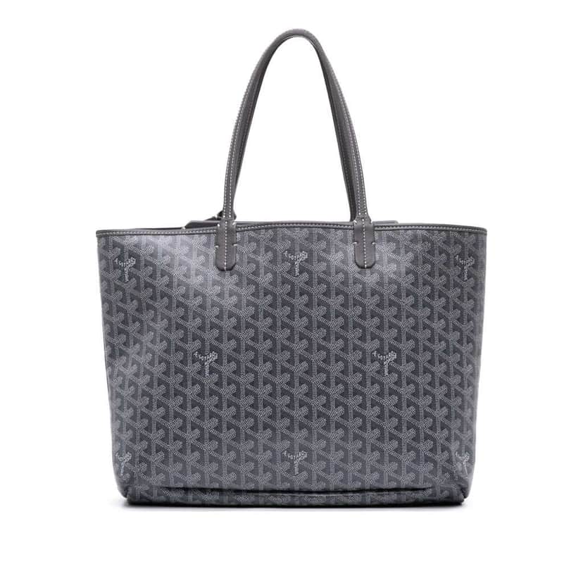 Goyard Goyardine Isabelle PM Grey Canvas Good condition - Front View