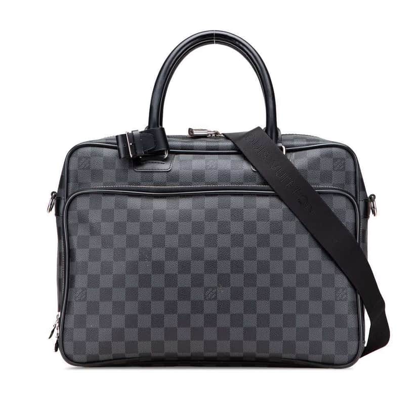Louis Vuitton Damier Graphite Icare Black Canvas Good condition - Front View