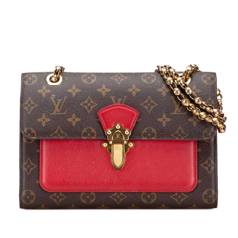Louis Vuitton Monogram Victoire Brown Canvas Very good condition - Front View