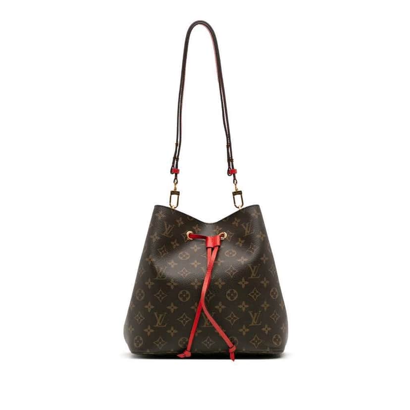 Louis Vuitton Monogram Neonoe MM Brown Canvas Good condition - Front View