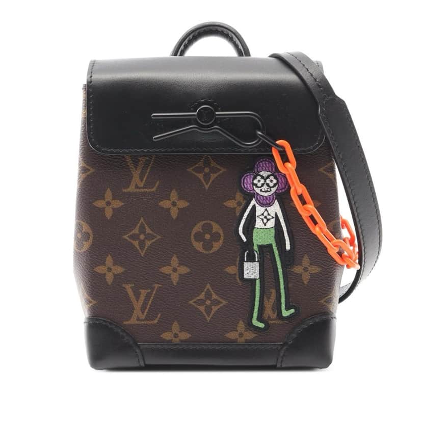 Louis Vuitton Monogram Zoom with Friends Steamer XS Brown Canvas Good condition - Front View