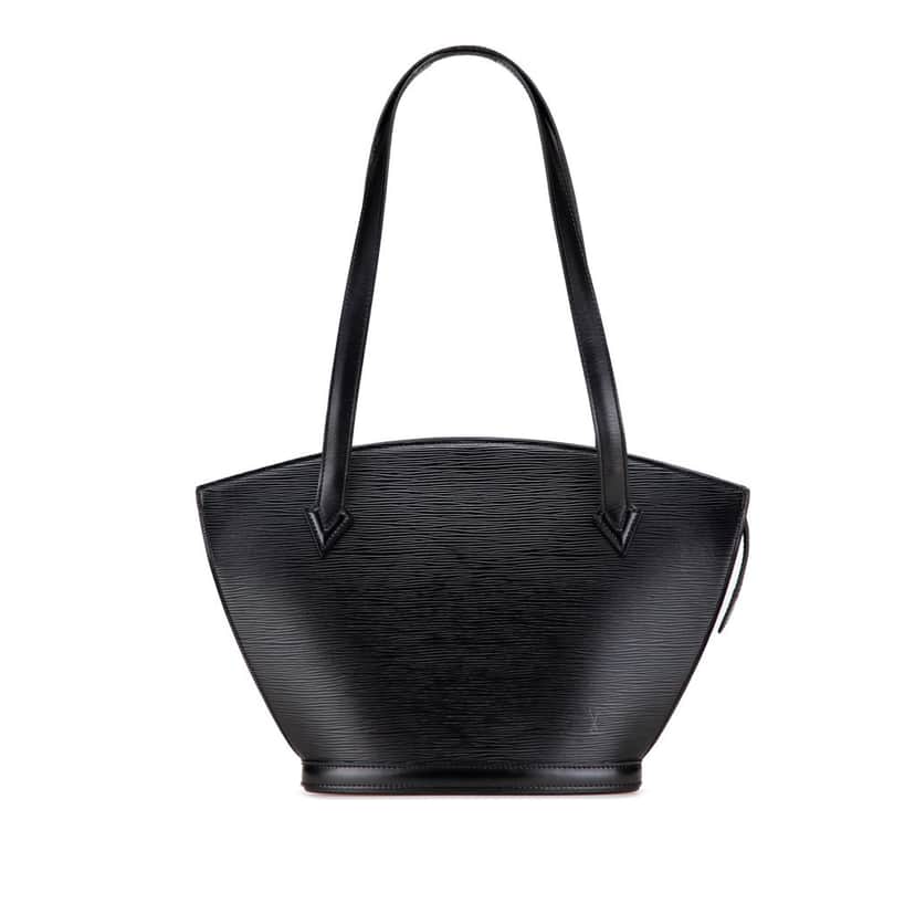 Louis Vuitton Epi Saint Jacques PM Long Strap Black Leather Good condition - Front View