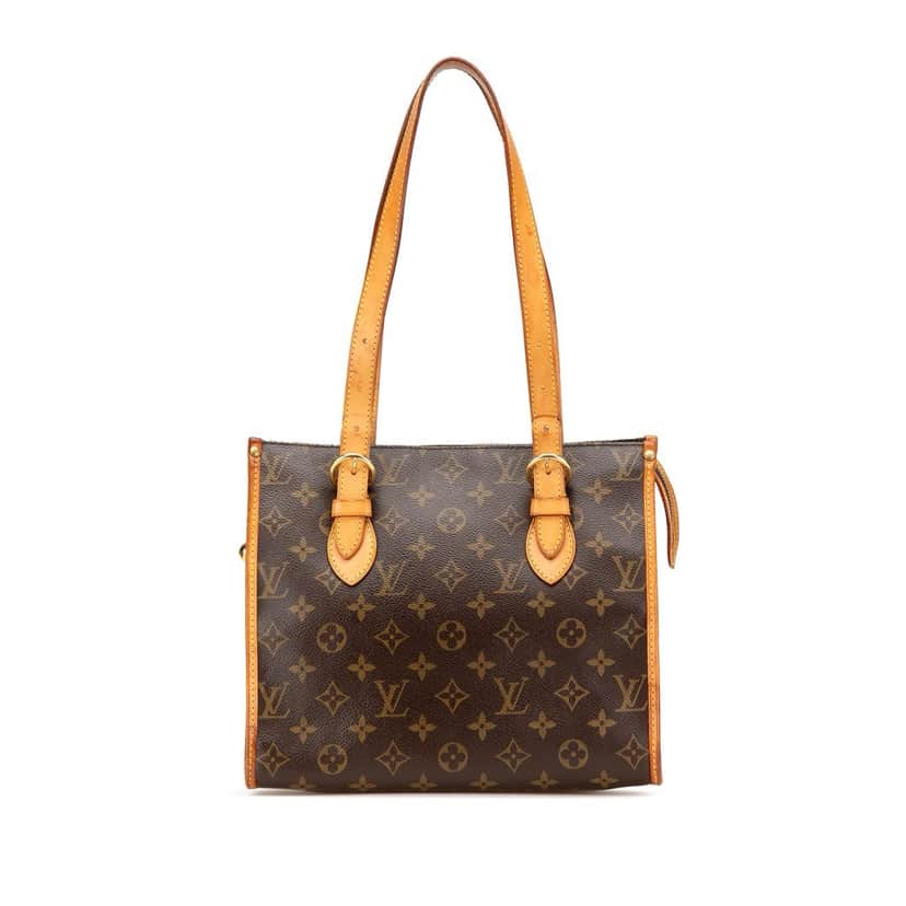 Louis Vuitton Monogram Popincourt Haut Brown Canvas Good condition - Front View