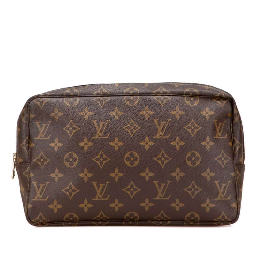 Louis Vuitton Monogram Trousse Toilette 28 Brown Good condition - Front View