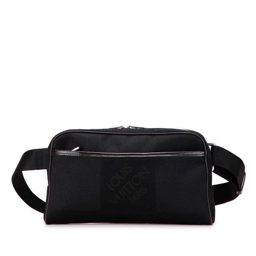 Louis Vuitton Damier Geant Acrobat Black Canvas Fair condition - Front View
