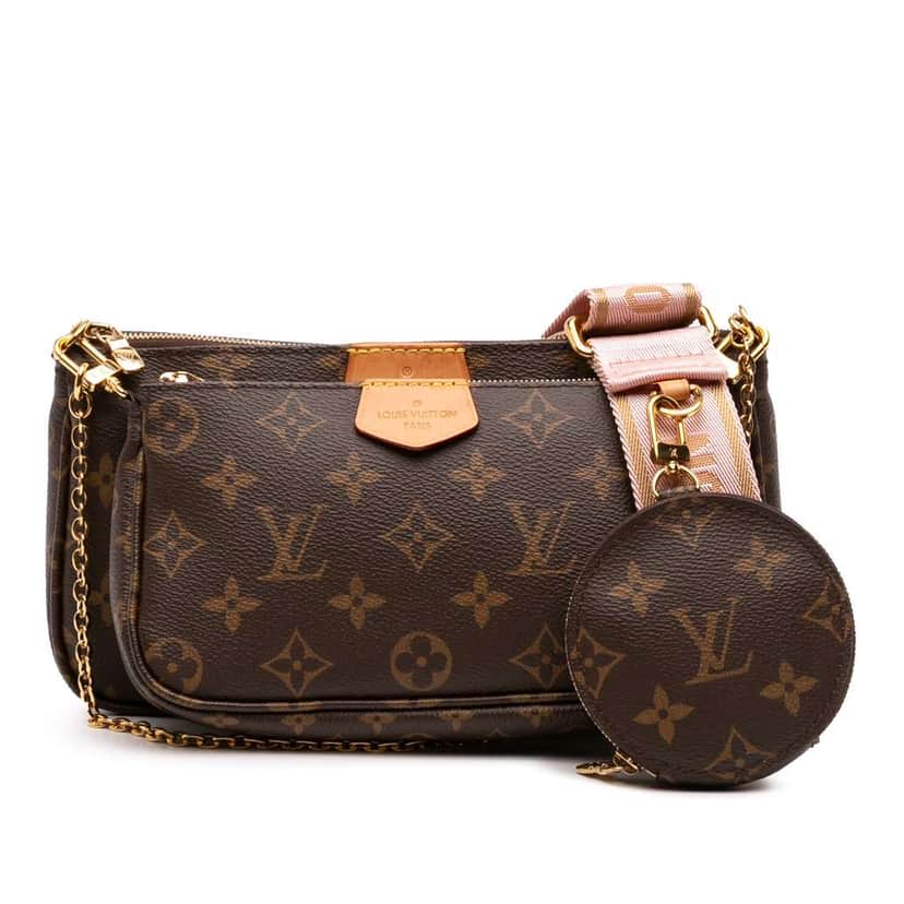 Louis Vuitton Monogram Multi Pochette Accessoires Brown Canvas Good condition - Front View