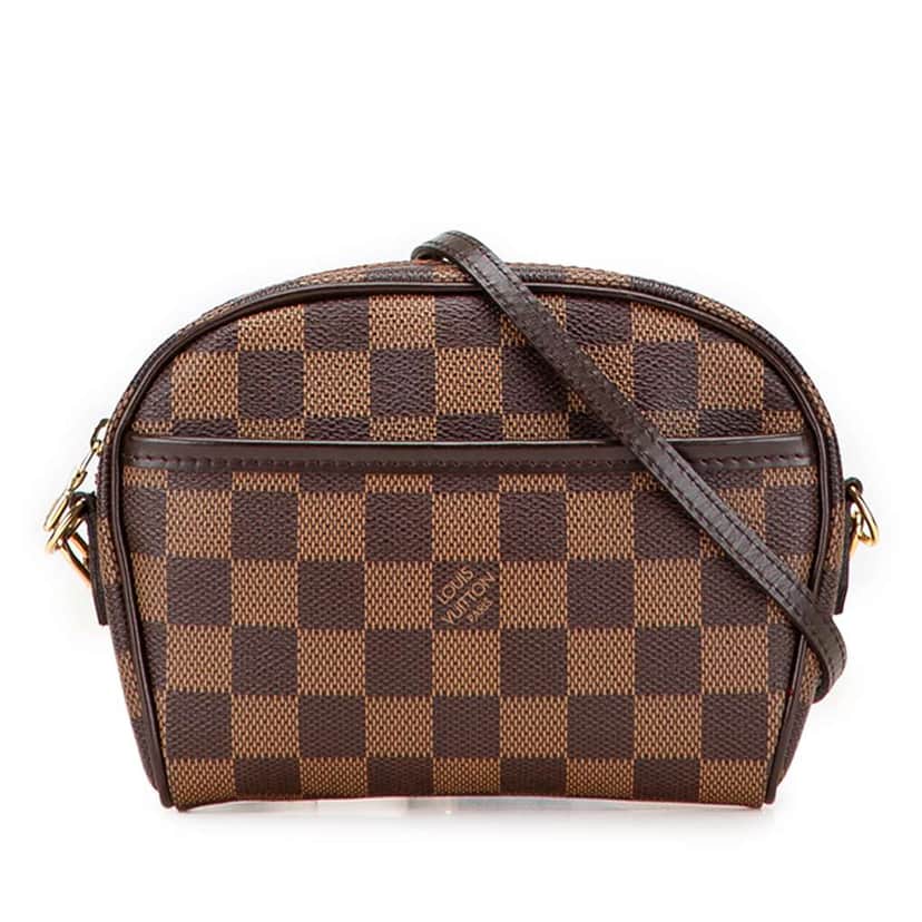 Louis Vuitton Damier Ebene Ipanema Pochette Brown Good condition - Front View