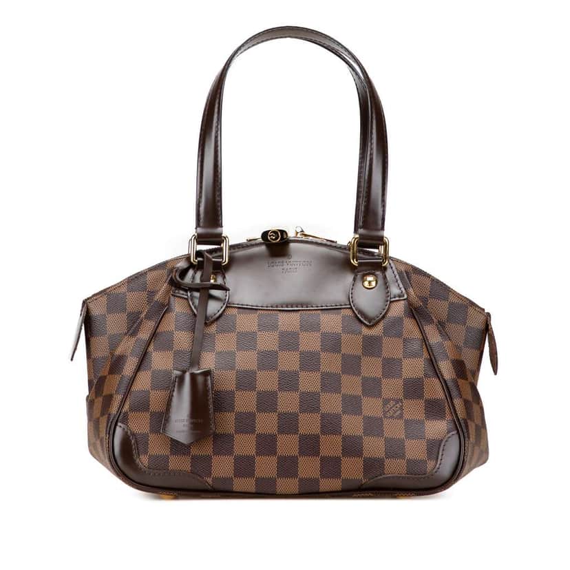 Louis Vuitton Damier Ebene Verona PM Brown Good condition - Front View