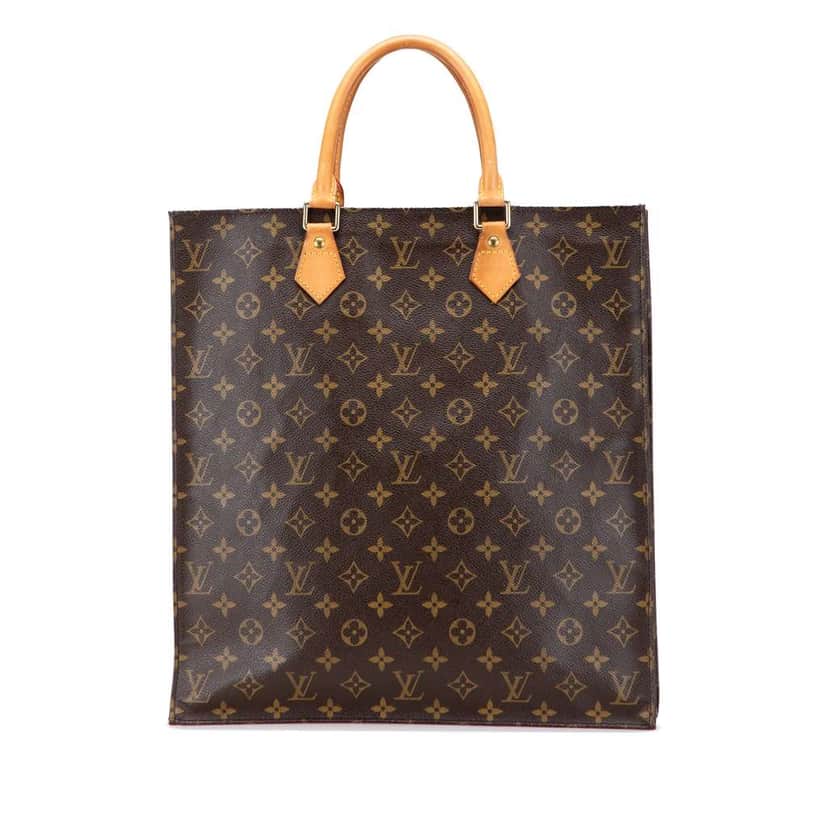Louis Vuitton Monogram Sac Plat Brown Good condition - Front View