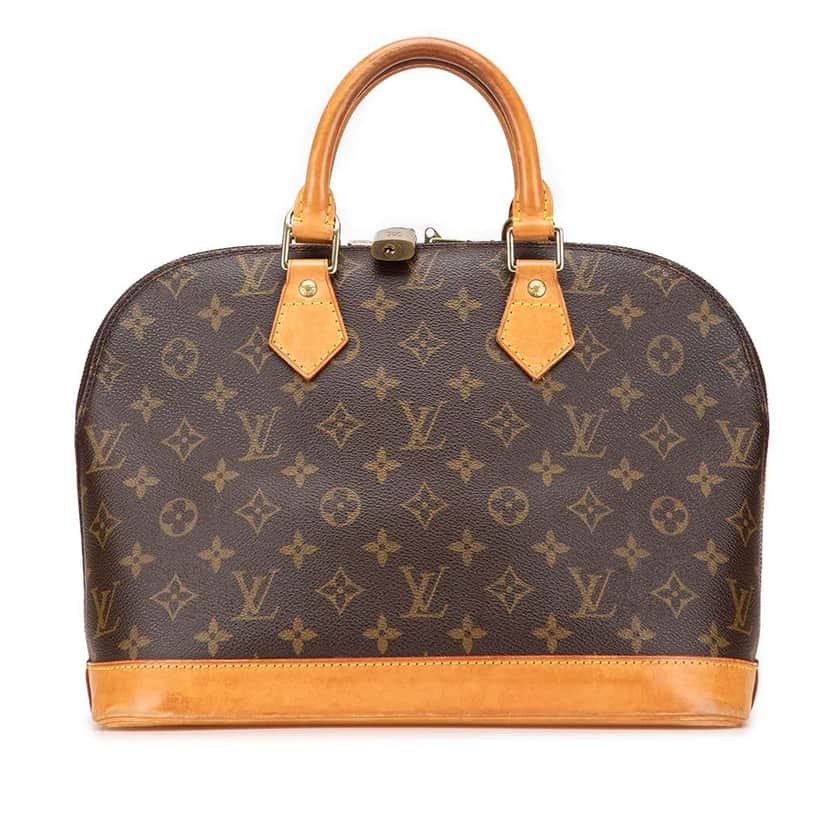 Louis Vuitton Monogram Alma PM Brown Good condition - Front View