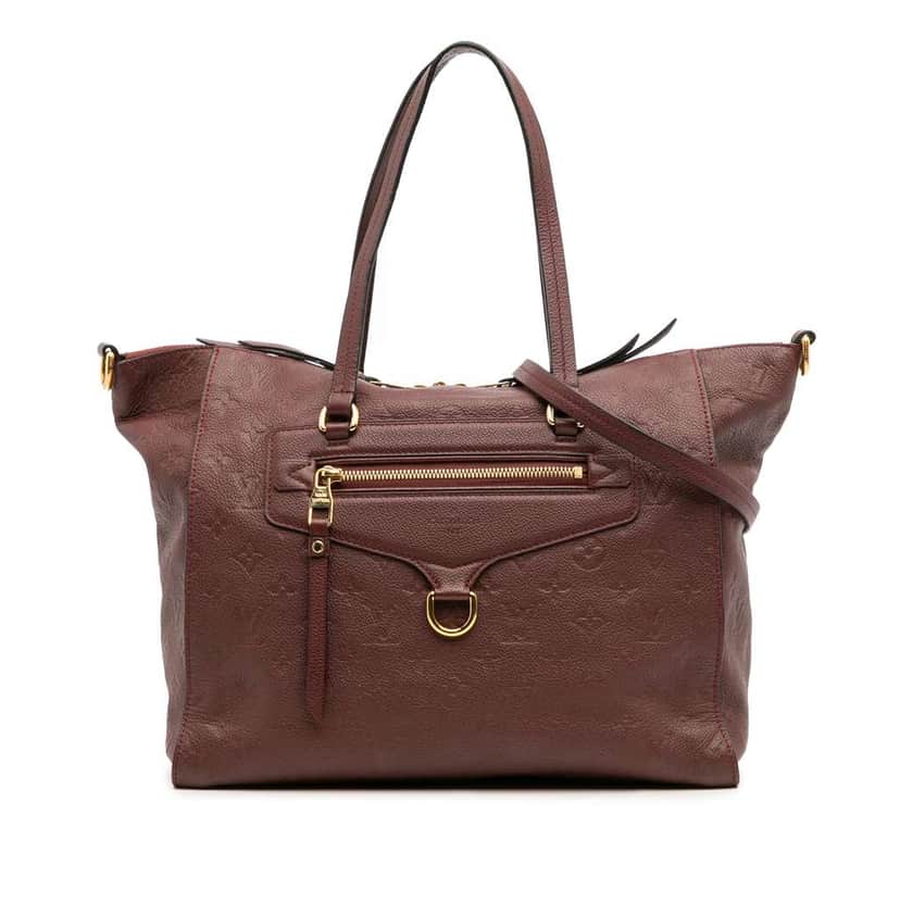 Louis Vuitton Monogram Empreinte Lumineuse PM Red Leather Good condition - Front View