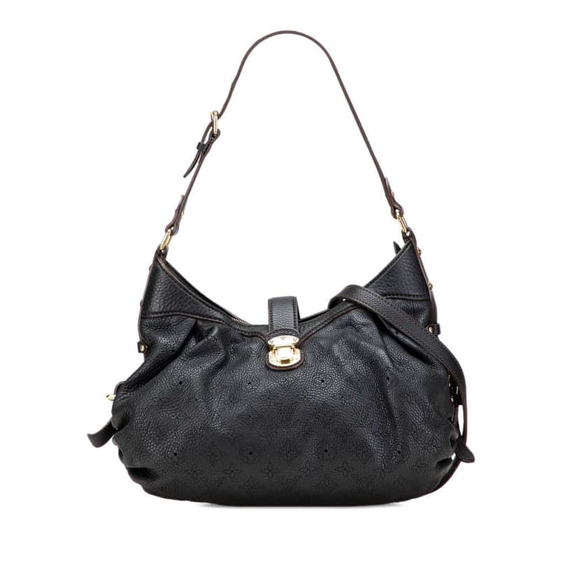 Louis Vuitton Monogram Mahina XS Black Leather Good condition - Front View