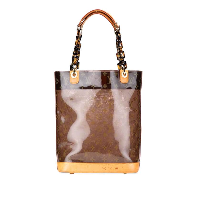 Louis Vuitton Monogram Cabas Sac Ambre MM Brown Good condition - Front View