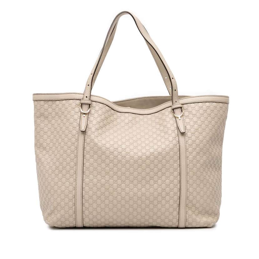 Gucci Microguccissima Nice Tote Brown Leather Good condition - Front View