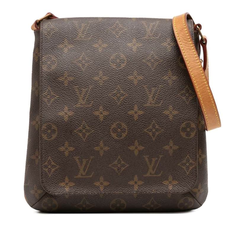 Louis Vuitton Monogram Musette Salsa Short Strap Brown Good condition - Front View