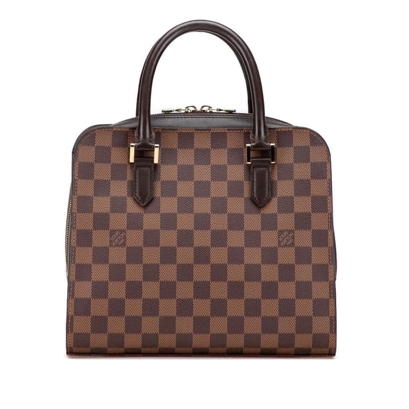 Louis Vuitton Damier Ebene Triana Brown Good condition - Front View