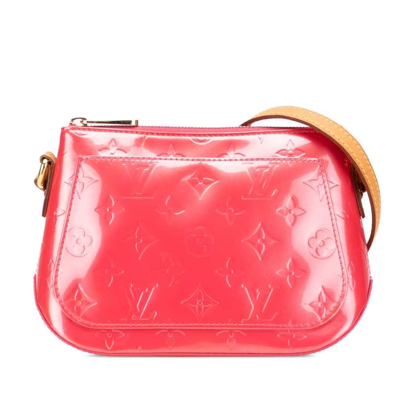 Louis Vuitton Monogram Vernis Minna Street Pink Leather Good condition - Front View