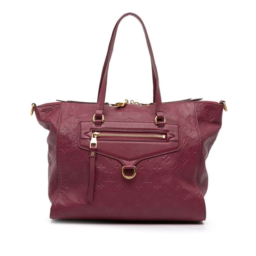 Louis Vuitton Monogram Empreinte Lumineuse PM Red Leather Good condition - Front View