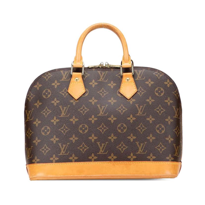 Louis Vuitton Monogram Alma PM Brown Good condition - Front View