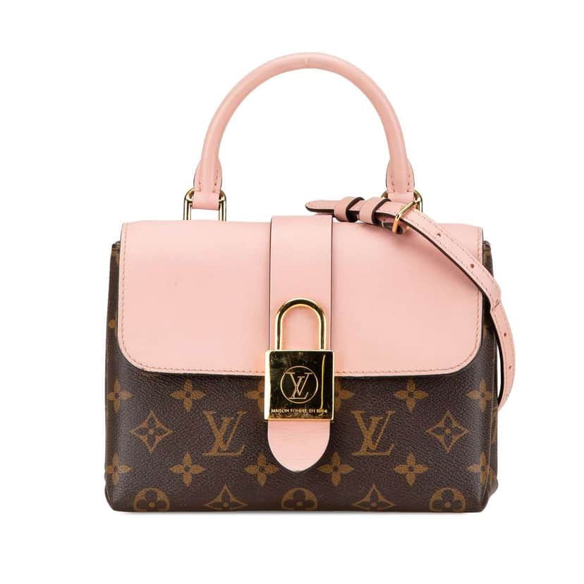 Louis Vuitton Monogram Locky BB Brown Canvas Good condition - Front View