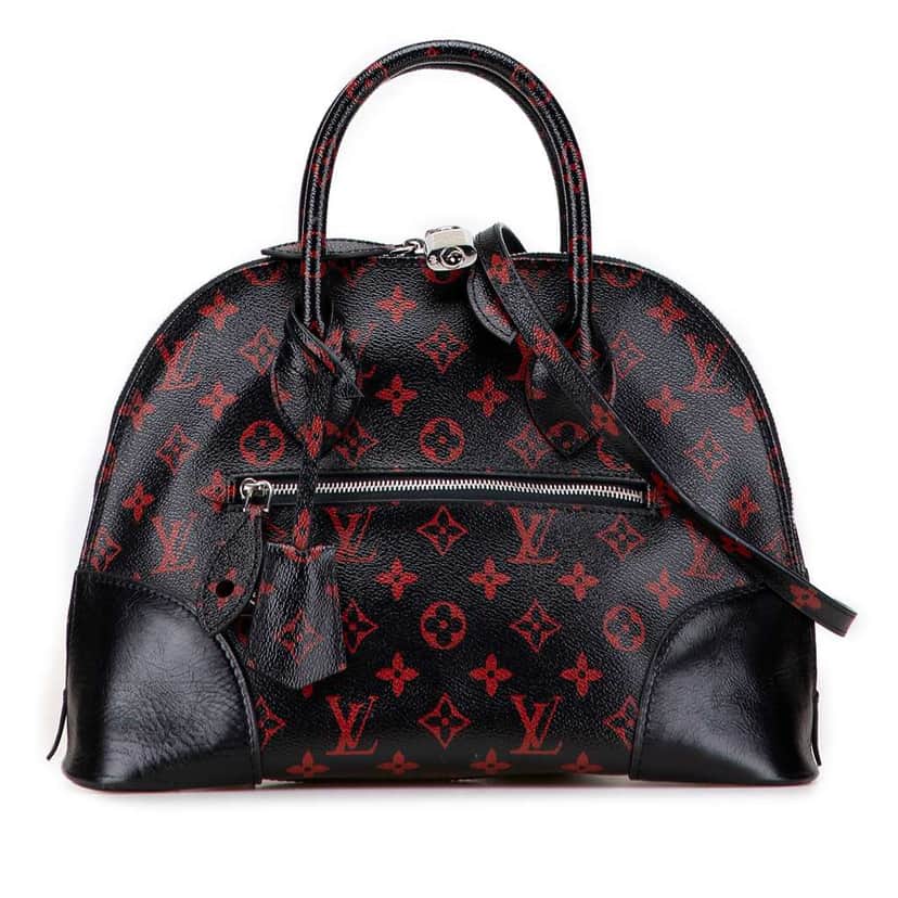 Louis Vuitton Monogram Infrarouge Alma PM Black Good condition - Front View