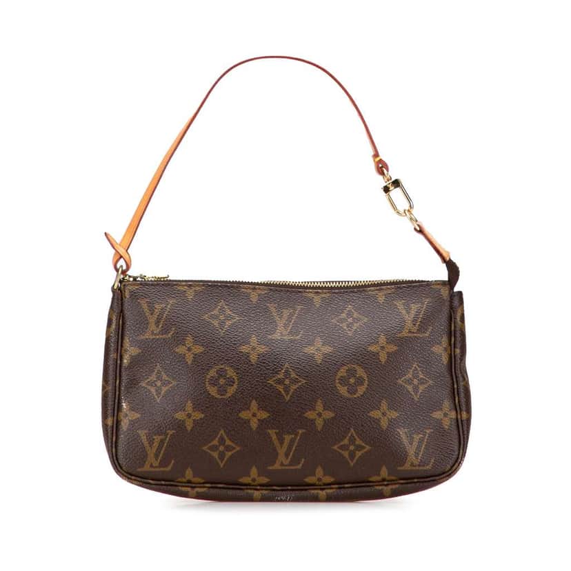 Louis Vuitton Monogram Pochette Accessoires Brown Very good condition - Front View