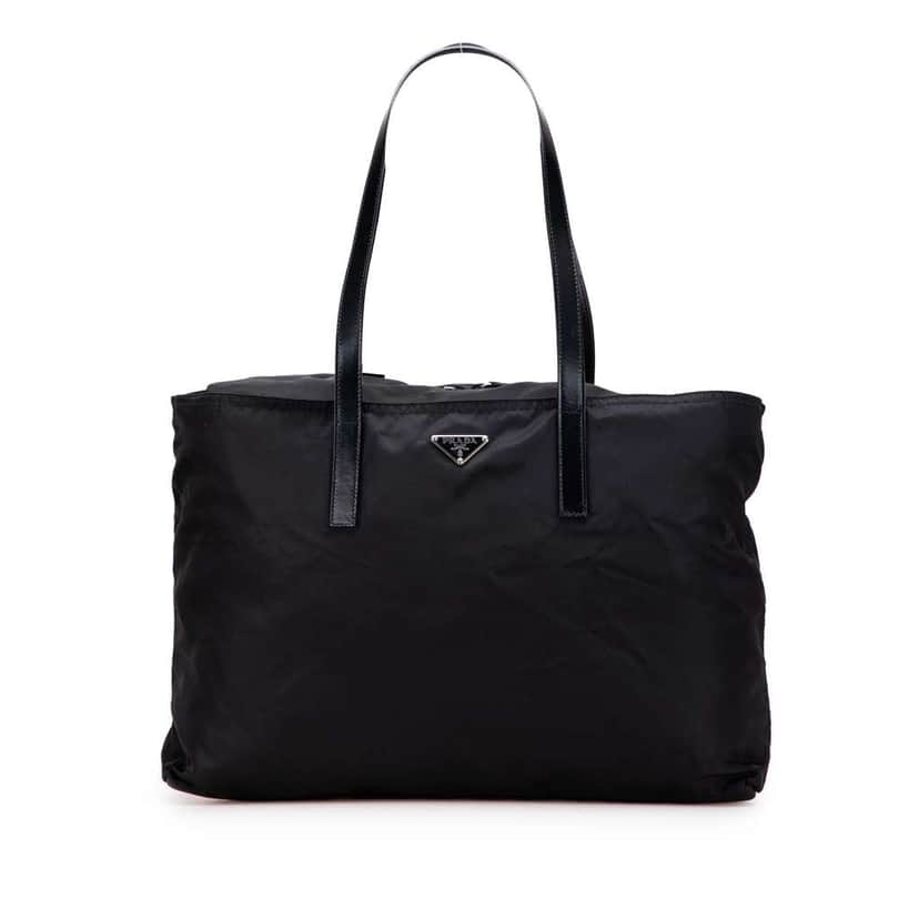 Prada Tessuto Tote Black Good condition - Front View