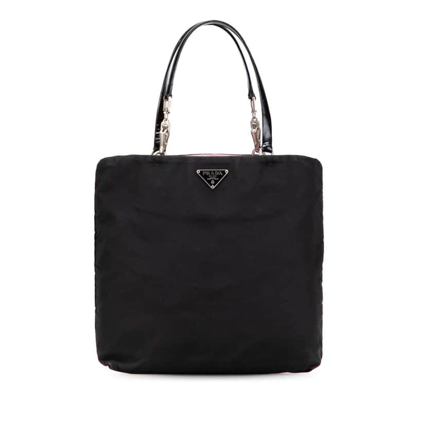 Prada Tessuto Handbag Black Good condition - Front View