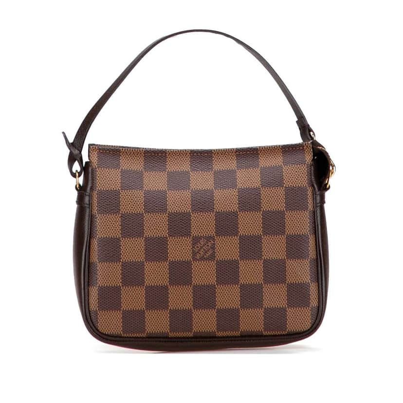 Louis Vuitton Damier Ebene Trousse Pochette Brown Good condition - Front View