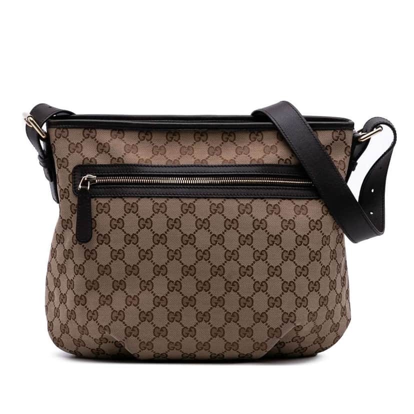 Gucci GG Canvas Crossbody Brown Canvas Good condition - Front View