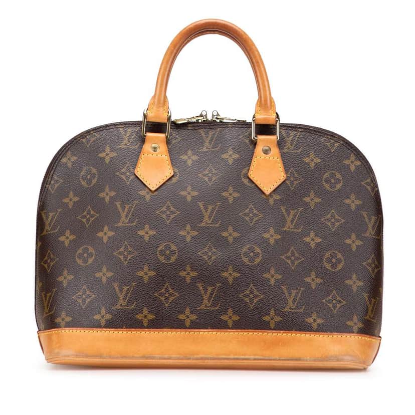 Louis Vuitton Monogram Alma PM Brown Good condition - Front View