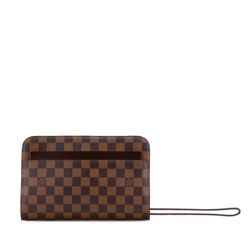 Louis Vuitton Damier Ebene Saint Louis Pochette Brown Good condition - Front View