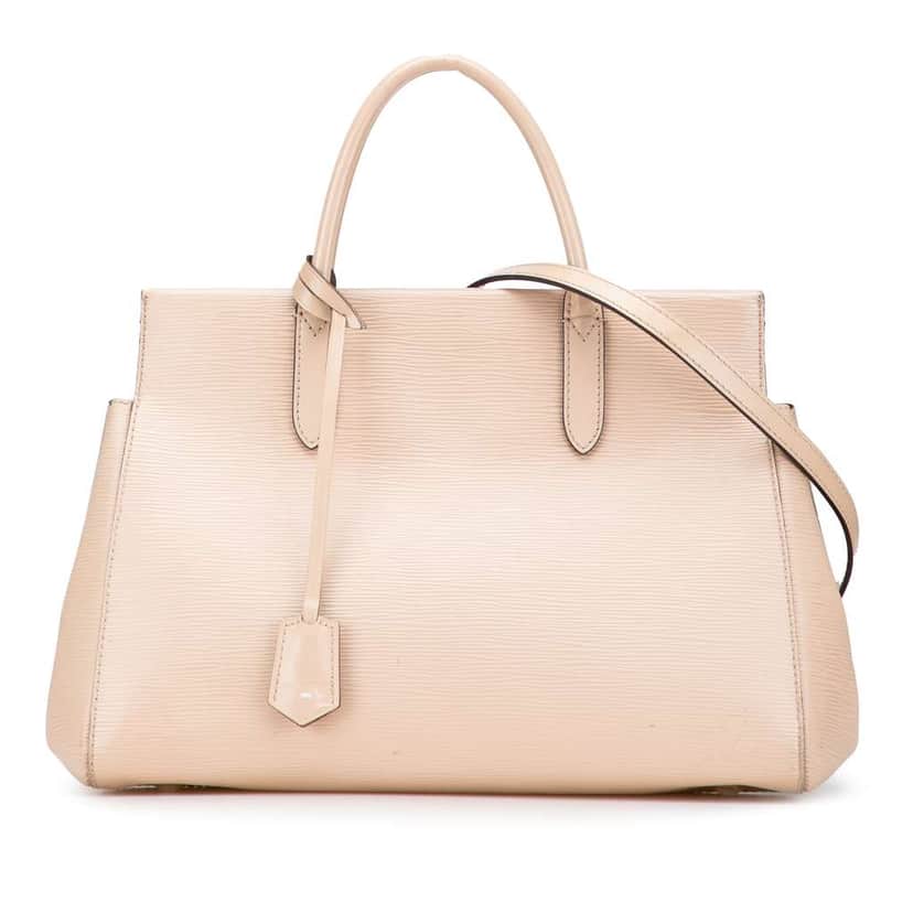 Louis Vuitton Epi Marly MM Brown Leather Very good condition - Front View