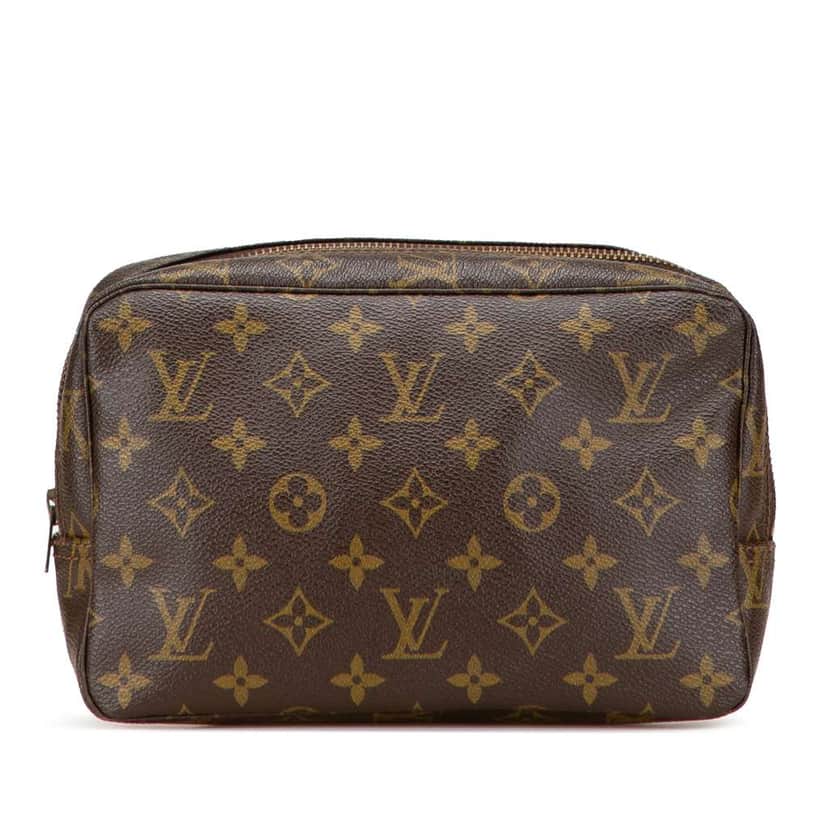 Louis Vuitton Monogram Trousse Toilette 23 Brown Good condition - Front View