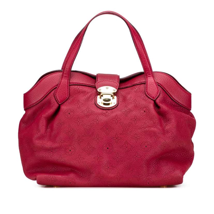 Louis Vuitton Monogram Mahina Cirrus PM Red Leather Good condition - Front View