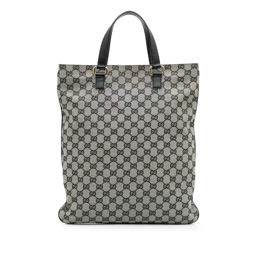 Gucci GG Canvas Tote Brown Canvas Fair condition - Front View