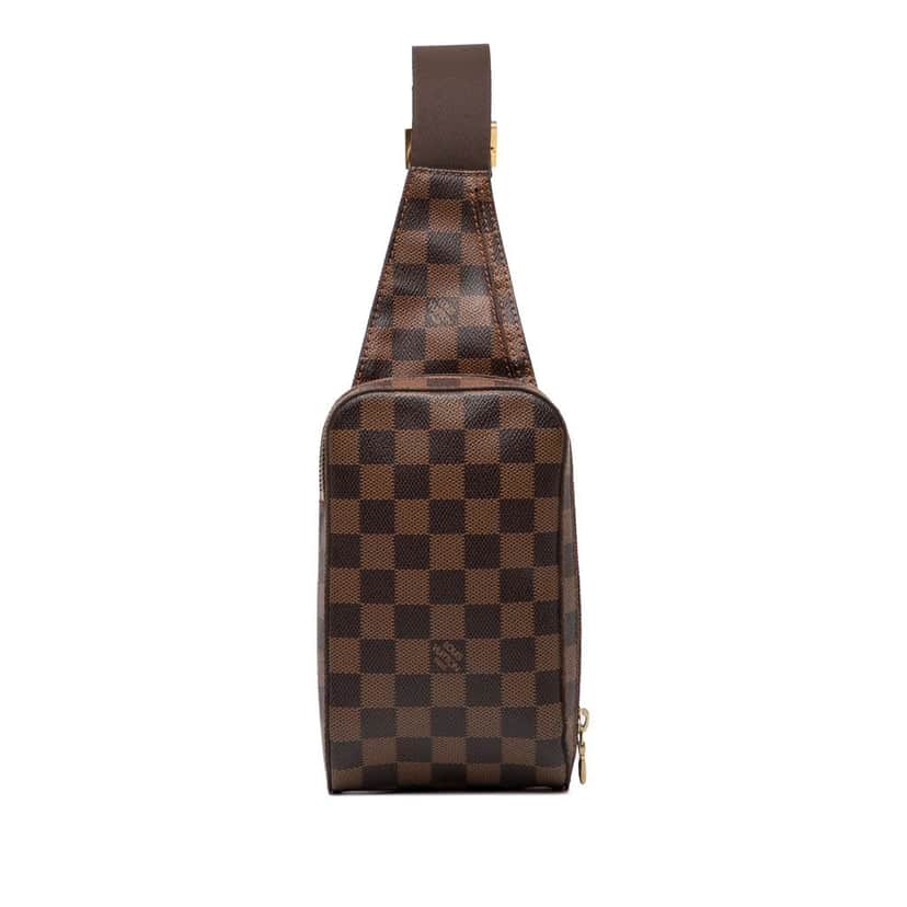 Louis Vuitton Damier Ebene Geronimos Brown Good condition - Front View